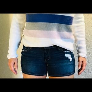 Ladies Abercrombie & Fitch M 6/8 Jean Shorts